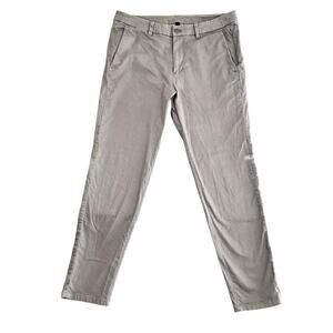 Lululemon ABC Comission Men's 34 Gray Performance Stretch Work Sports